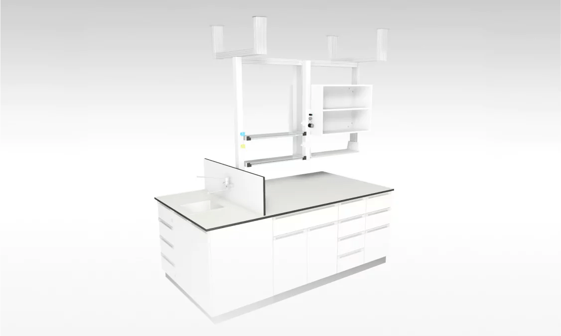 RL7 Labormöbelsystem - Deckeninstallationssystem