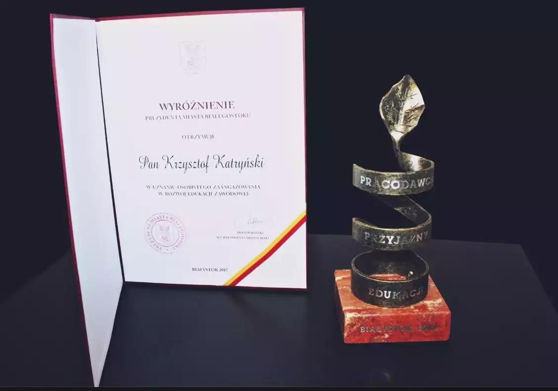 Award of the President of the City of Białystok 