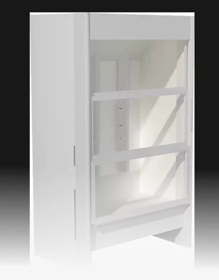 Dygestorium z obniżonym blatem