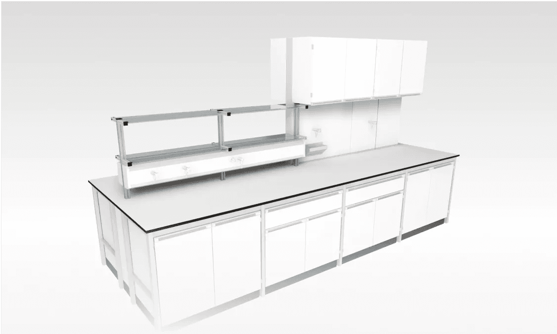 RL4 laboratory furniture system - Modular system with spacious cabinets